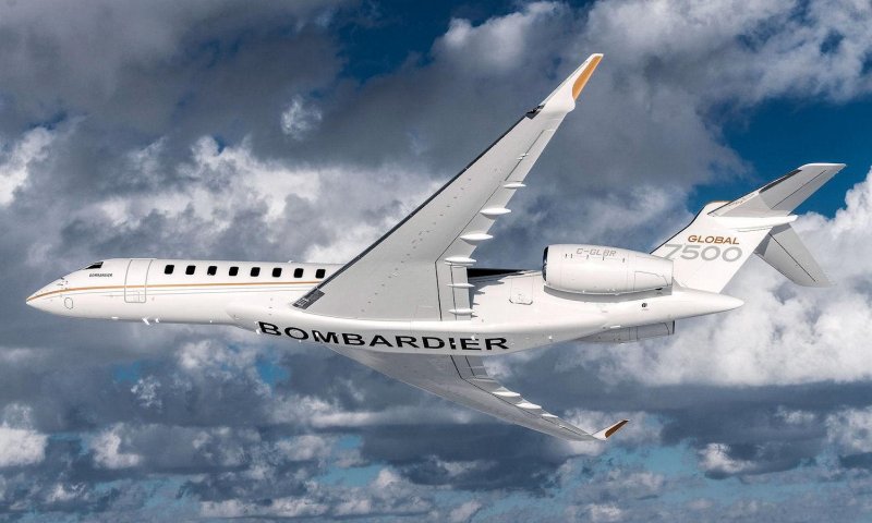 Самолет Bombardier Global 7500