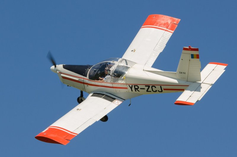 Zlin 142 крушение