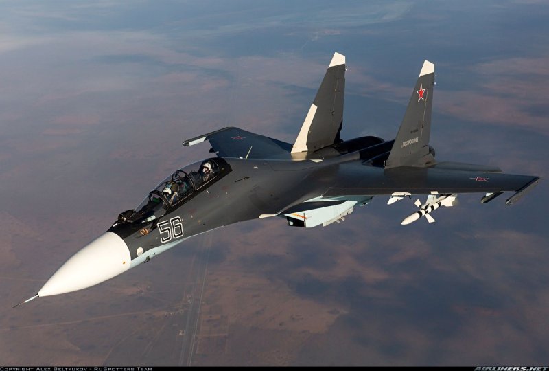 Су-30 двухдвигательный реактивный самолёт
