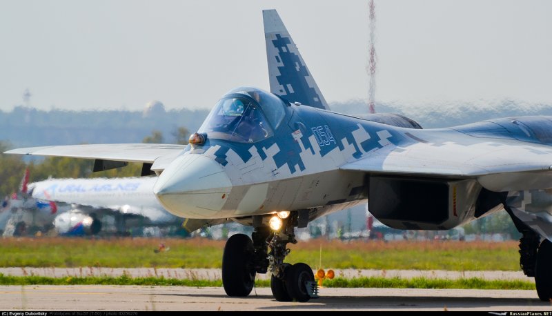 Первый серийный Су-57