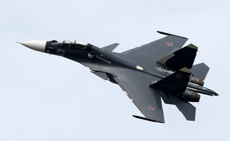 Истребитель su-30sm Flanker-c
