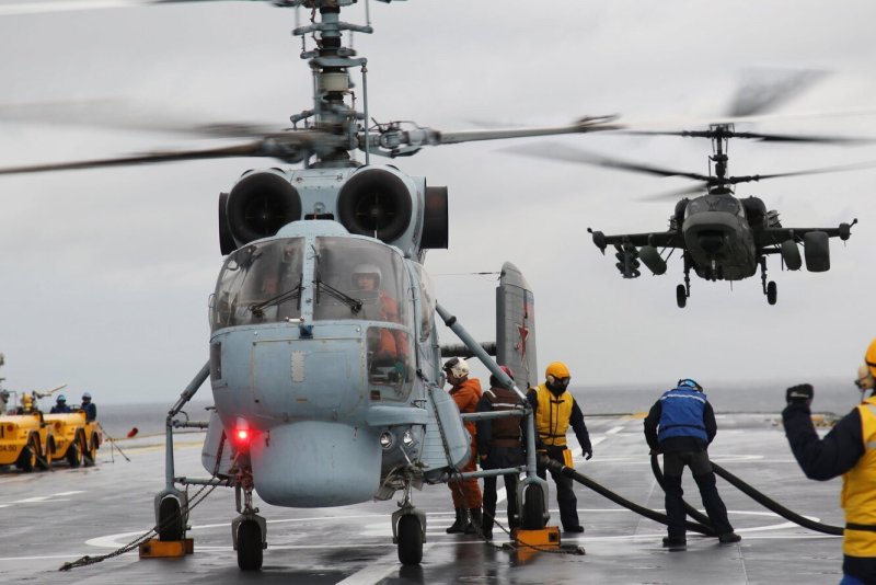 Палубный вертолет ка-52к
