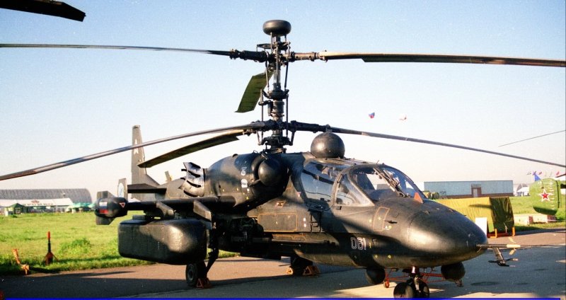 Вертолёт ка-52 чёрная акула