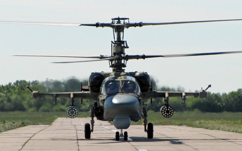 Вертолет ка-52 "Аллигатор"