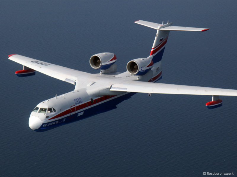 Самолёт-амфибия бе-200чс