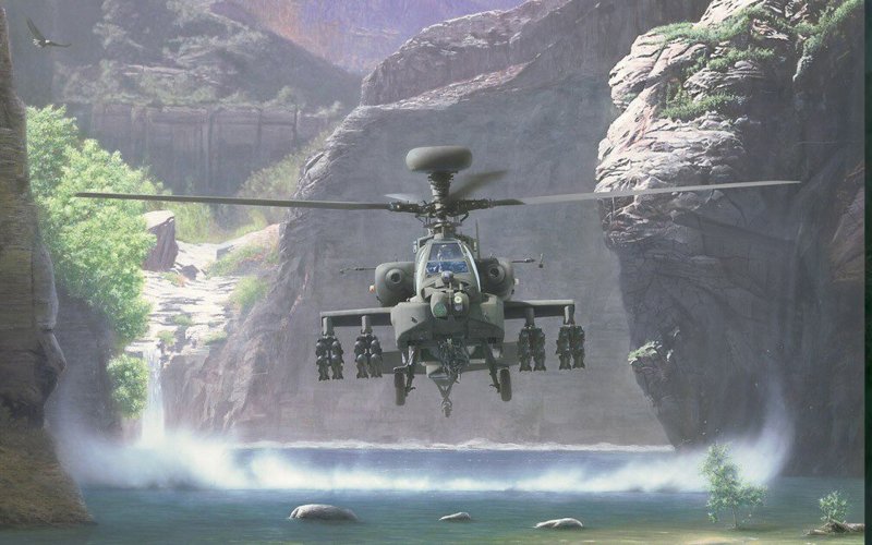 MCDONNELL Douglas Ah-64 Apache