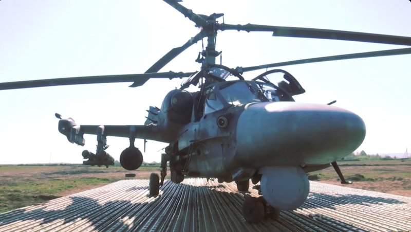 Вертолет ка-52 "Аллигатор"