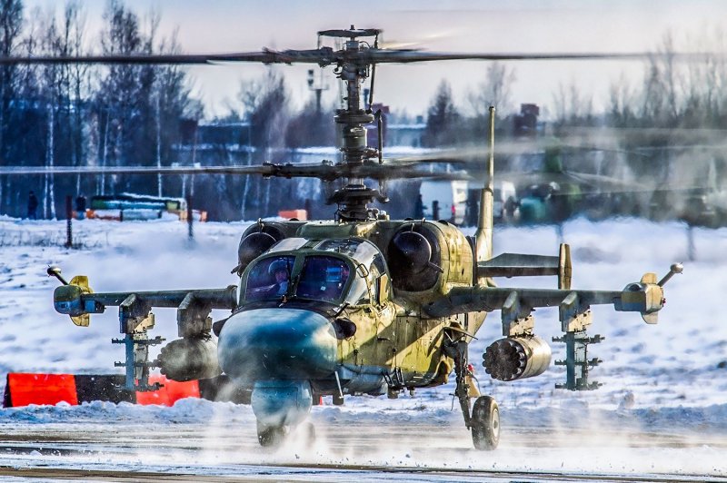Ка-52 вертолёт арт