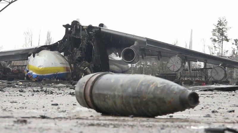 АН-225 Мрия уничтожен в Гостомеле