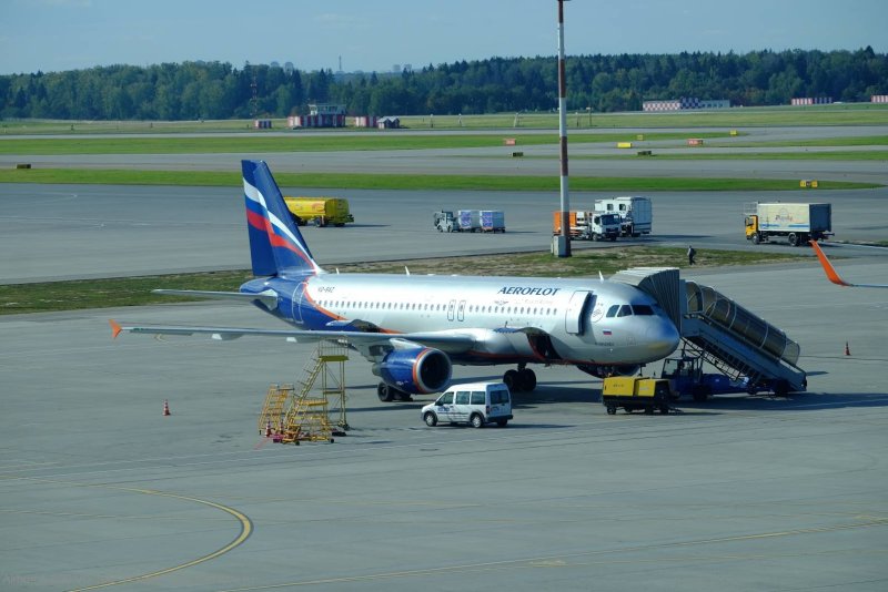 А320 Sharklets Аэрофлот