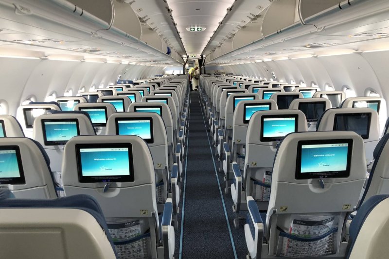 Airbus a321neo салон
