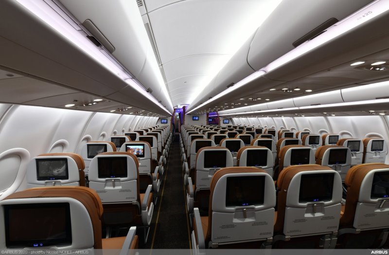 Airbus a330 салон