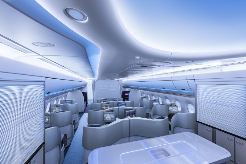 Airbus a350 XWB салон