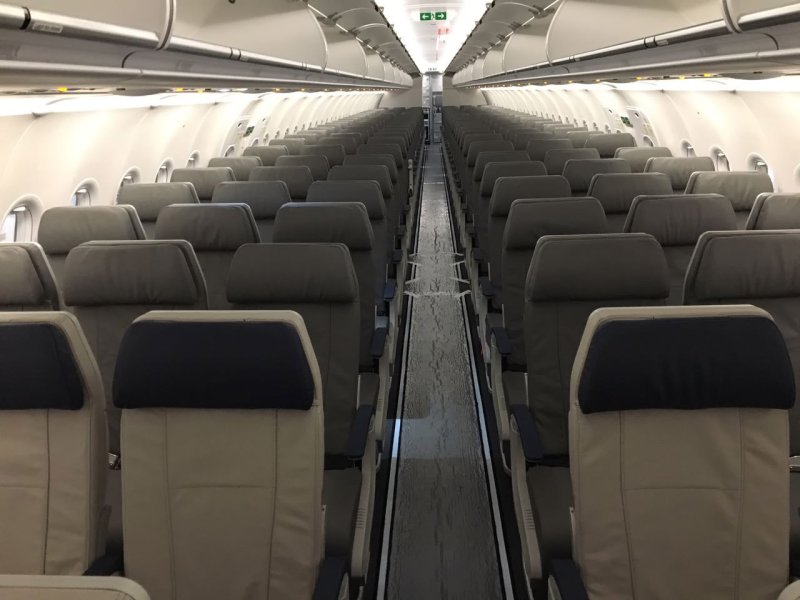 Аэробус а320 Нео внутри