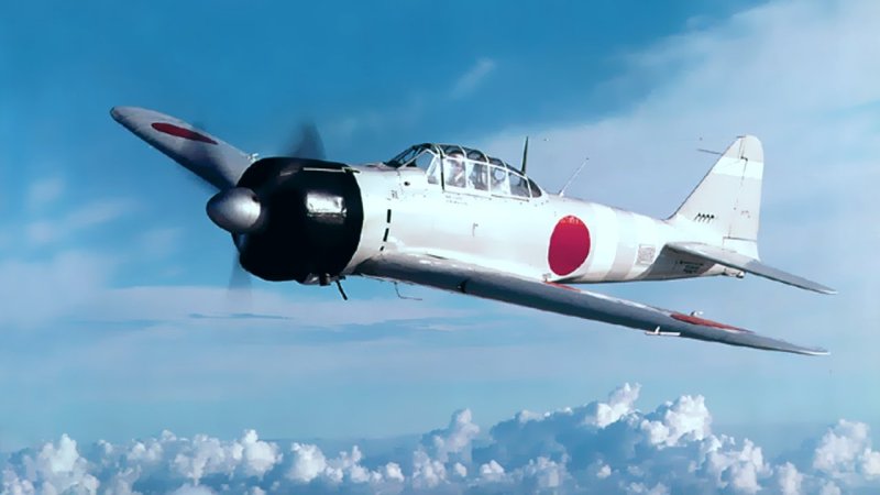 Истребитель Mitsubishi a6m