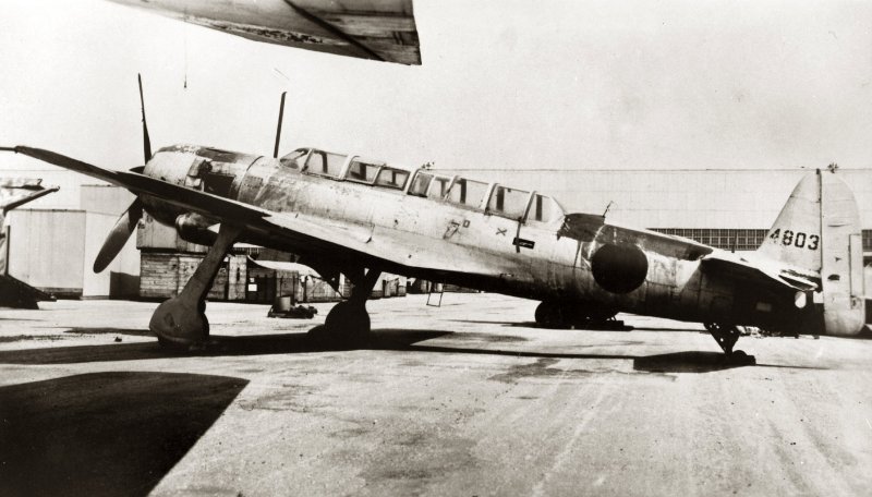 Палубный разведчик Nakajima c6n "Сайюн"