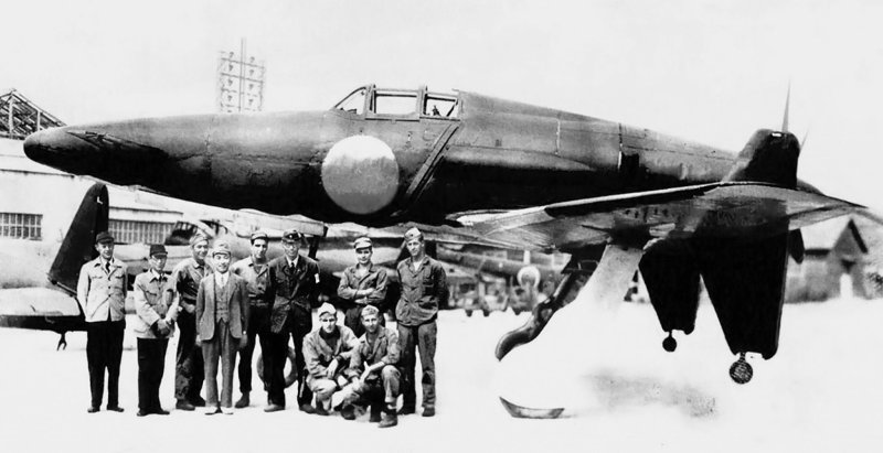 Японский самолёт j7w Shinden