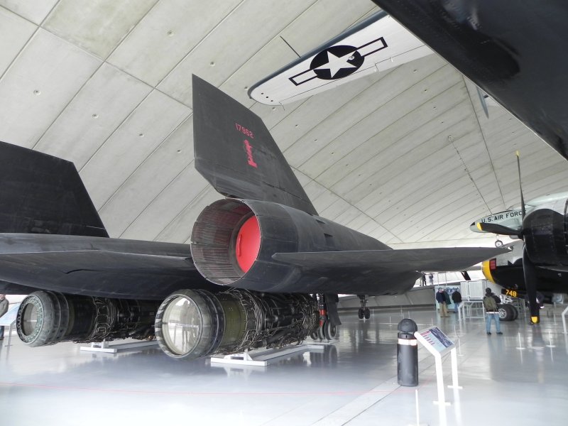 SR-71 Blackbird фонарь кабины