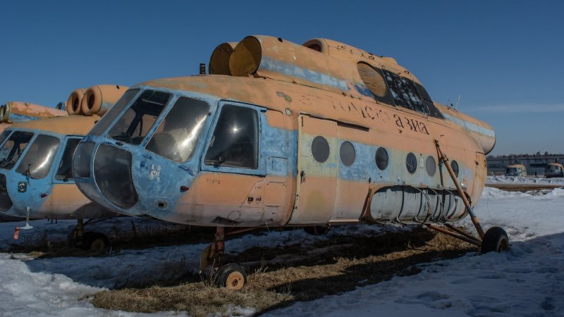 Фюзеляж вертолета ми-8