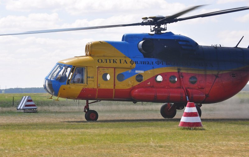 Шасси вертолета ми-8