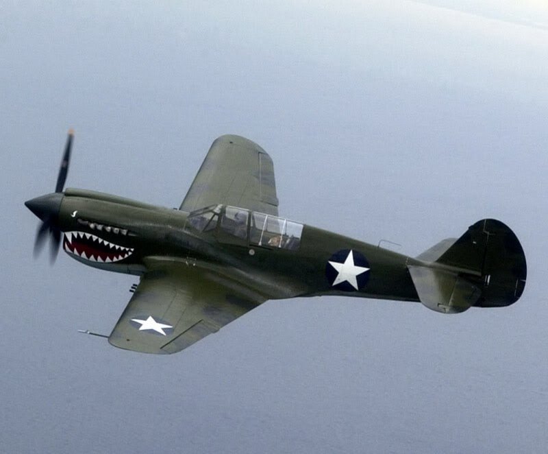 Curtiss p-40e Warhawk