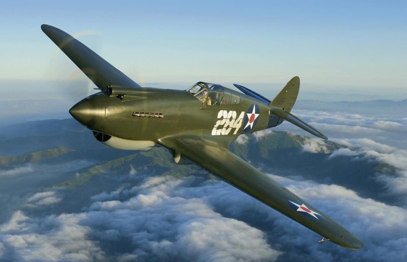 Самолет p-40 томагавк