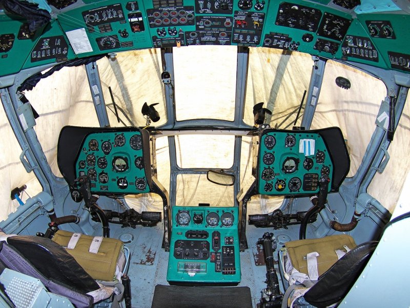 Ми-8мт кабина
