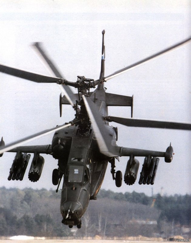 Ударный вертолет ка-50 черная акула