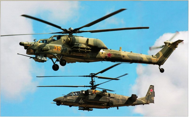 Вертолёт Аллигатор ка-50