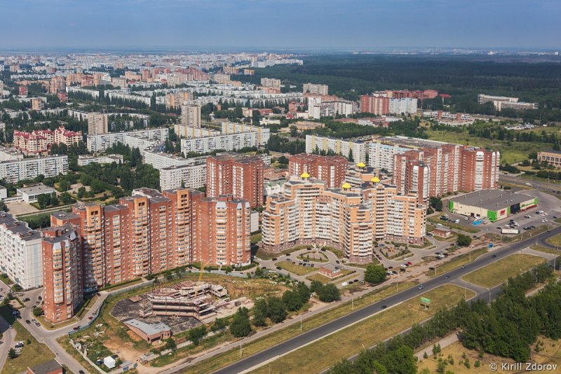 Новый Тольятти Тольятти город высоты птичьего полета