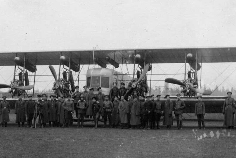 Самолет Сикорского 1913 Илья Муромец