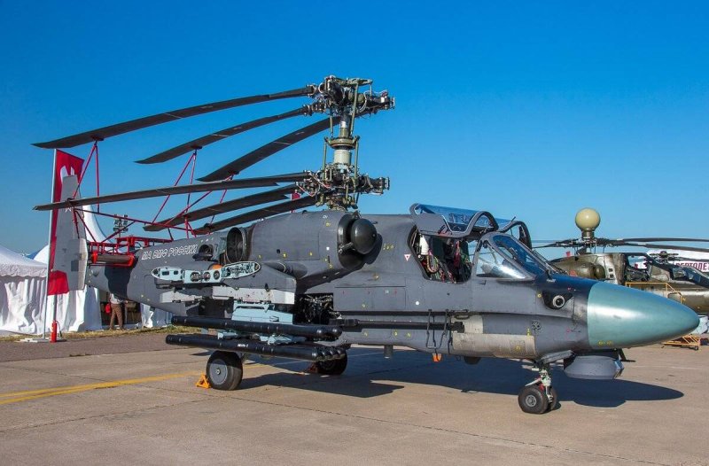 Вертолёт к-52 Аллигатор