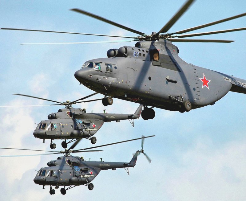 Транспортный вертолет ми-26