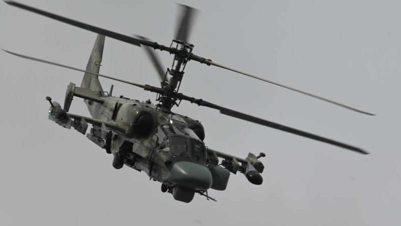 Вертолет ка-52 "Аллигатор"
