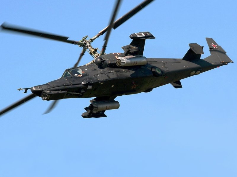 Ударный вертолет ка-50