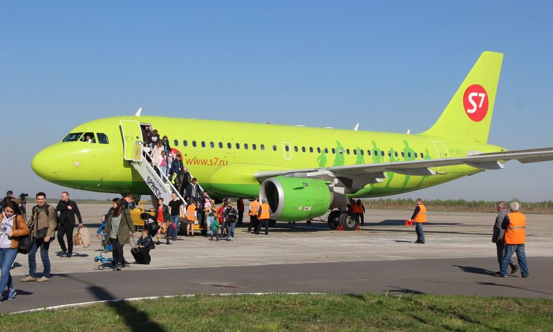 S7 Airlines аэропорт Брянск