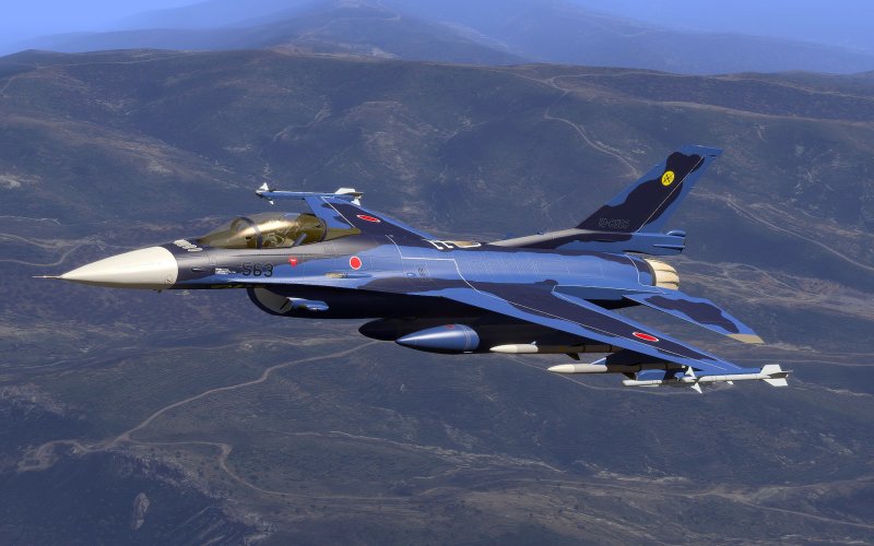 Японский истребитель Mitsubishi f2