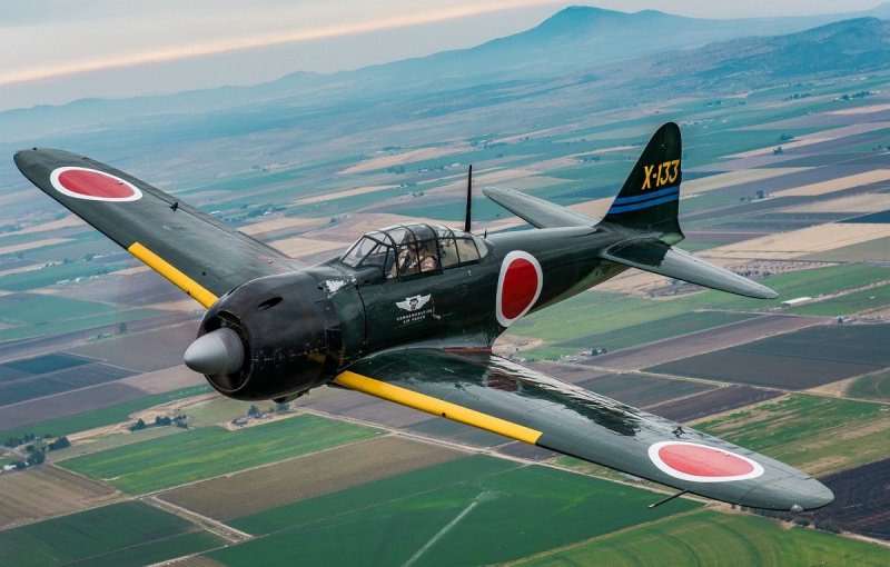 Истребитель Mitsubishi a6m