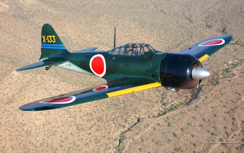 Mitsubishi a6m Зеро