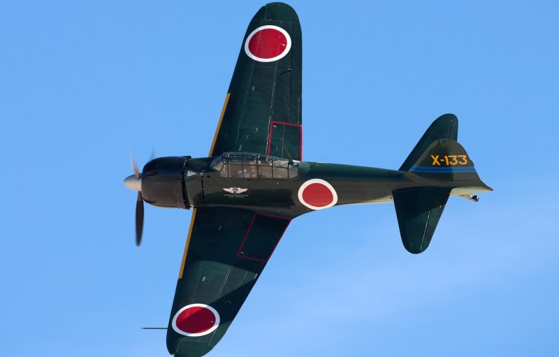 Mitsubishi Zero a6m палубный