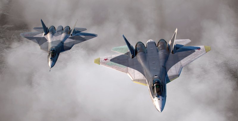 Самолёт истребитель Су 57
