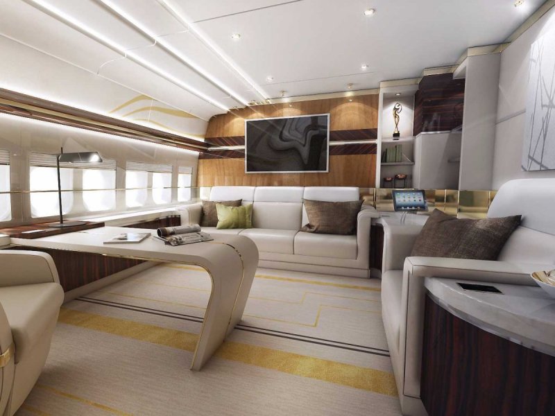 Частный самолёт Boeing 747-8 VIP