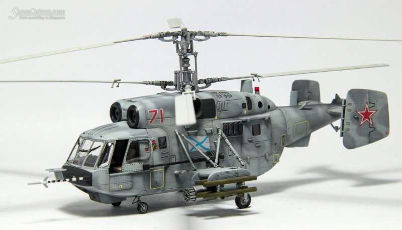 Вертолет Kamov ka-29 Helix-b Hobby Boss, 1/72