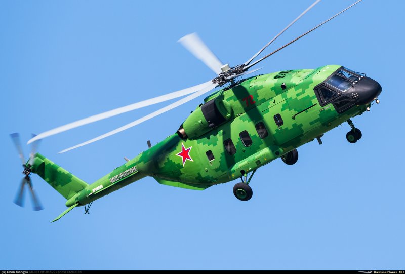 Ми-38т с вооружением