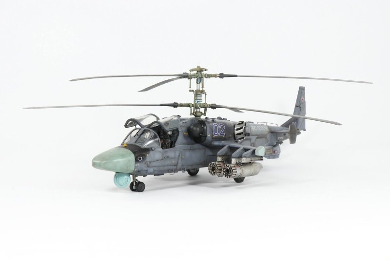 Модель вертолета ка-52