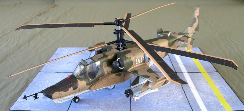 Ка-50 окраска
