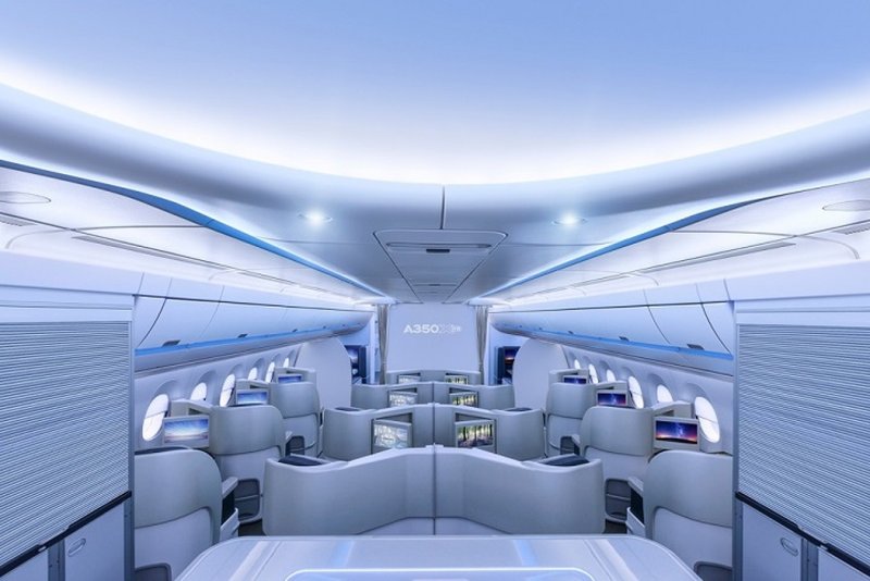Airbus a350 XWB салон