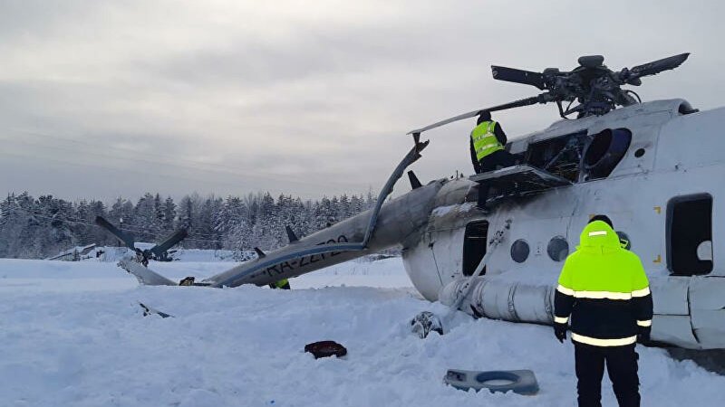 Вертолет ми-8 КРАСАВИА Байкит