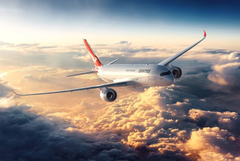 Airbus a350 в полете