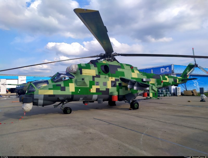 Ми-35п вертолет